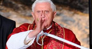 Ratzinger in the Lourdes